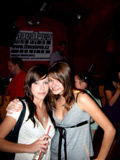 I do like those outfits, stylish girls at a stylish party!